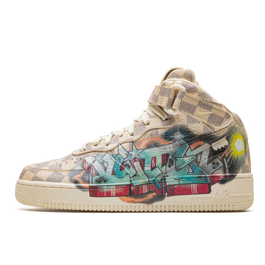 LV AIR FORCE 1 MID "VIRGIL ABLOH - GRAFFITI"